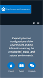 Mobile Screenshot of constructedenvironment.com
