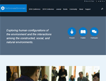 Tablet Screenshot of constructedenvironment.com