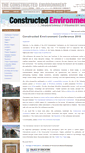 Mobile Screenshot of 2010.constructedenvironment.com